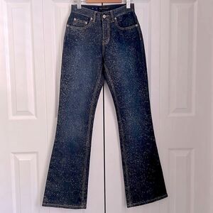 BUFFALO DAVID‎ BITTON “SPARKLING”. BOOT CUT JEANS SIZE 26 NWT